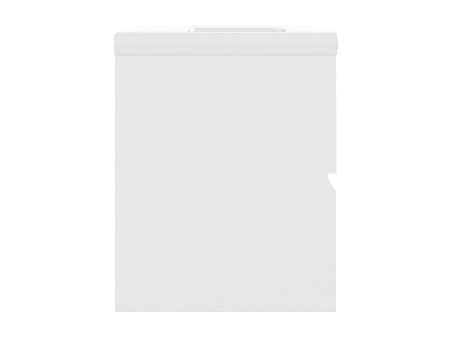 Armoire avec lavabo intégré Blanc Bois d'ingénierie FR89902