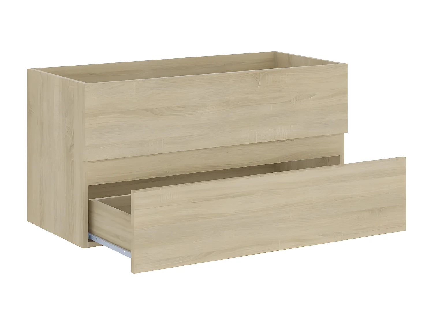 Mueble con lavabo madera de ingeniería roble Sonoma ES618392