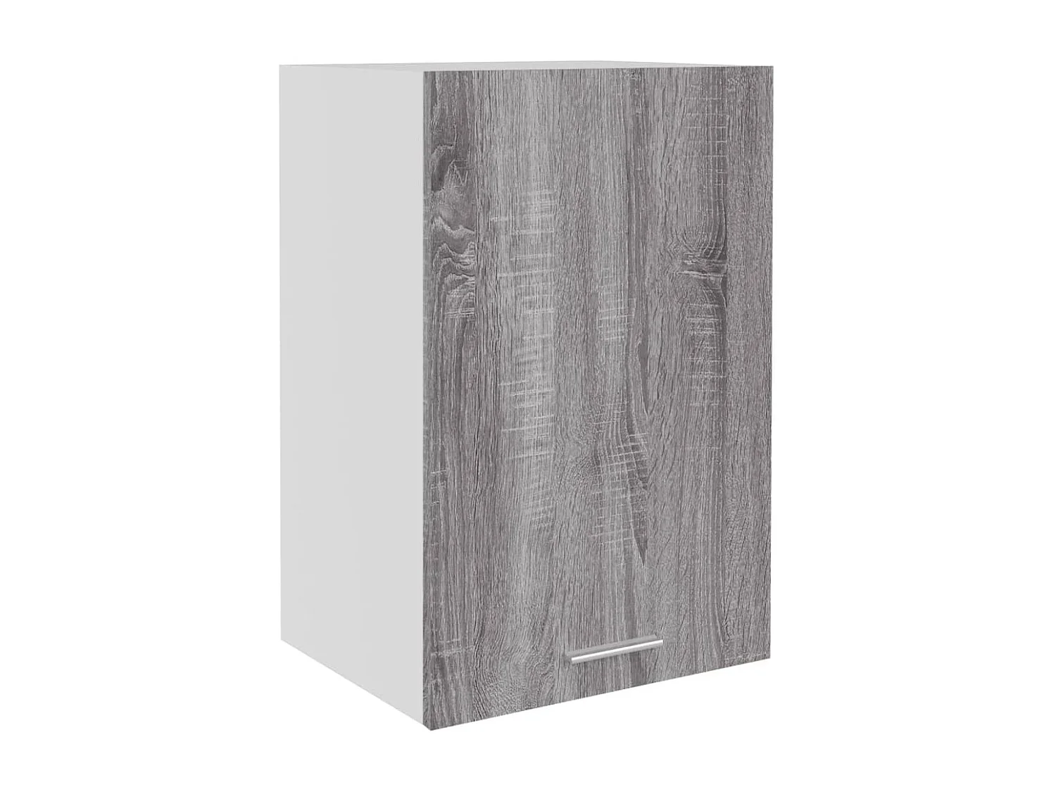 Wandkast 39,5x31x60 cm bewerkt hout grijs sonoma eikenkleurig BE574304
