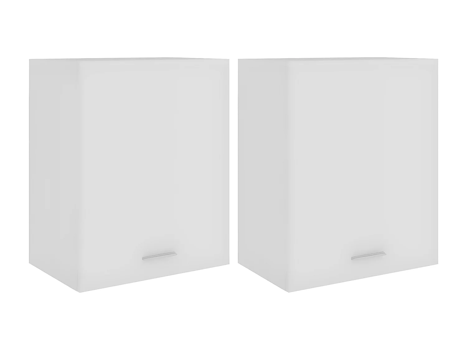 Armoires suspendues 2 pcs Blanc 50x31x60 cm Bois d’ingénierie FR98103