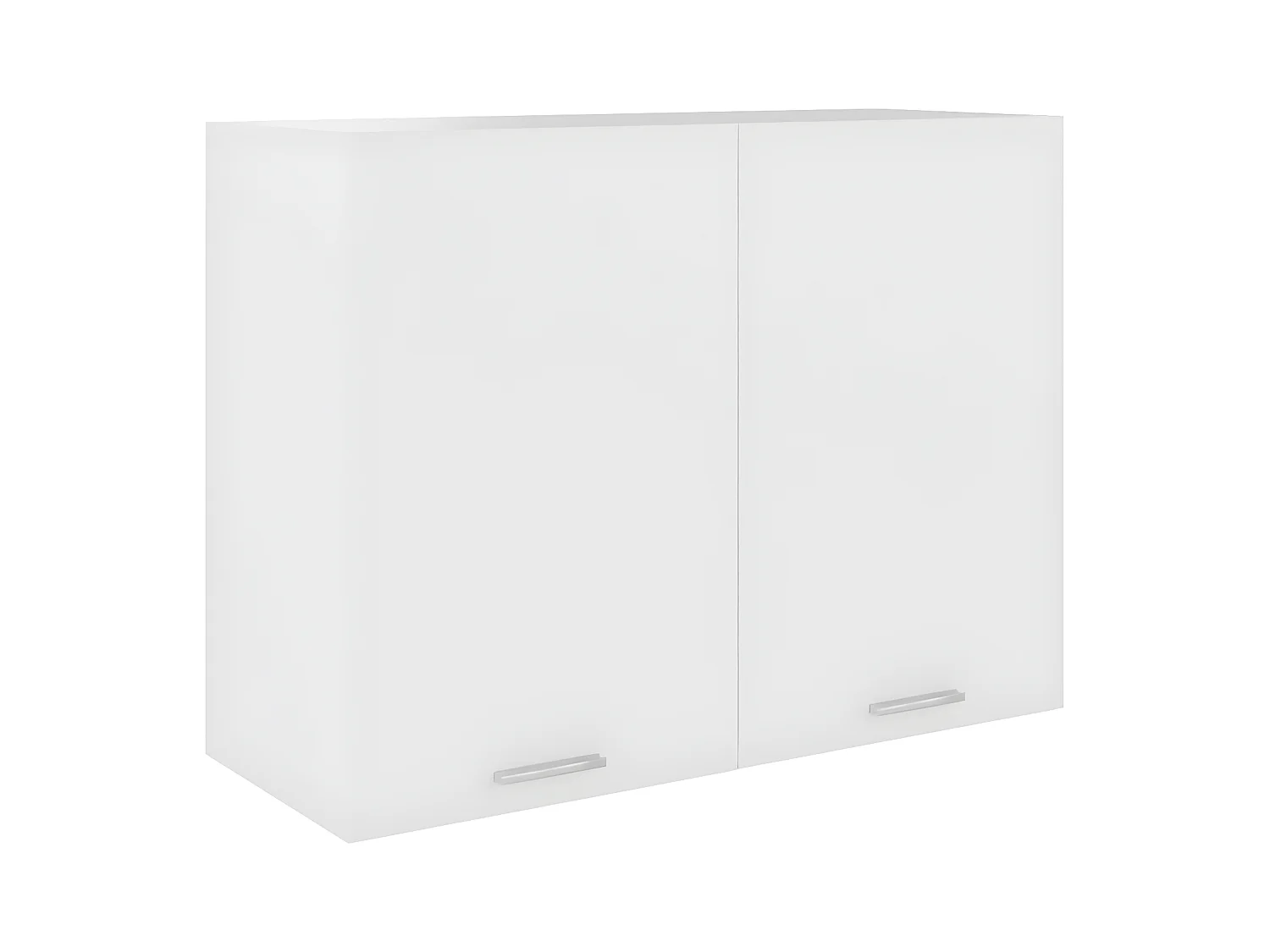 Armoire suspendue Blanc 80x31x60 cm Bois d’ingénierie FR73601