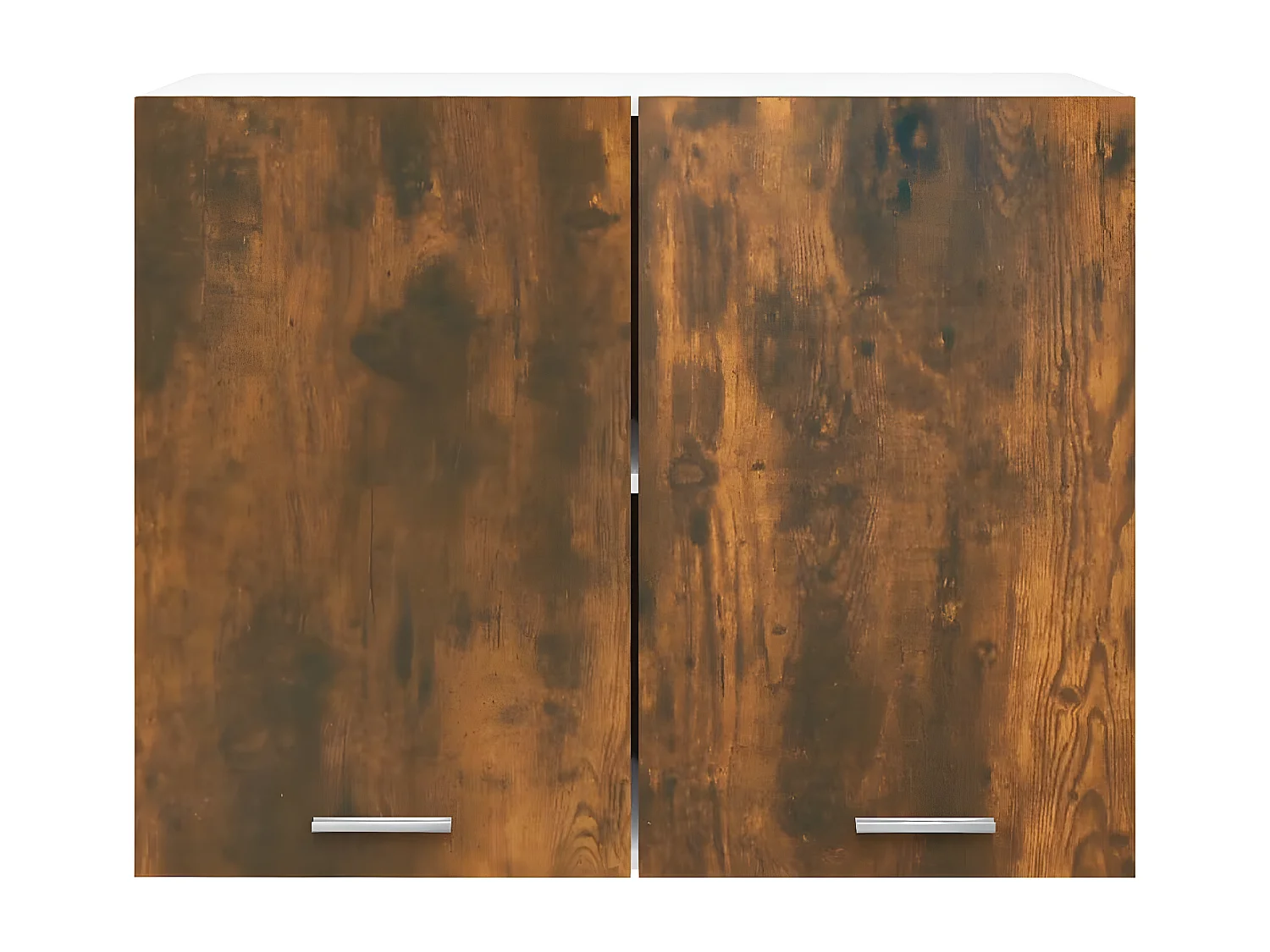 Armoire suspendue Chêne fumé 80x31x60 cm Bois d'ingénierie FR33449