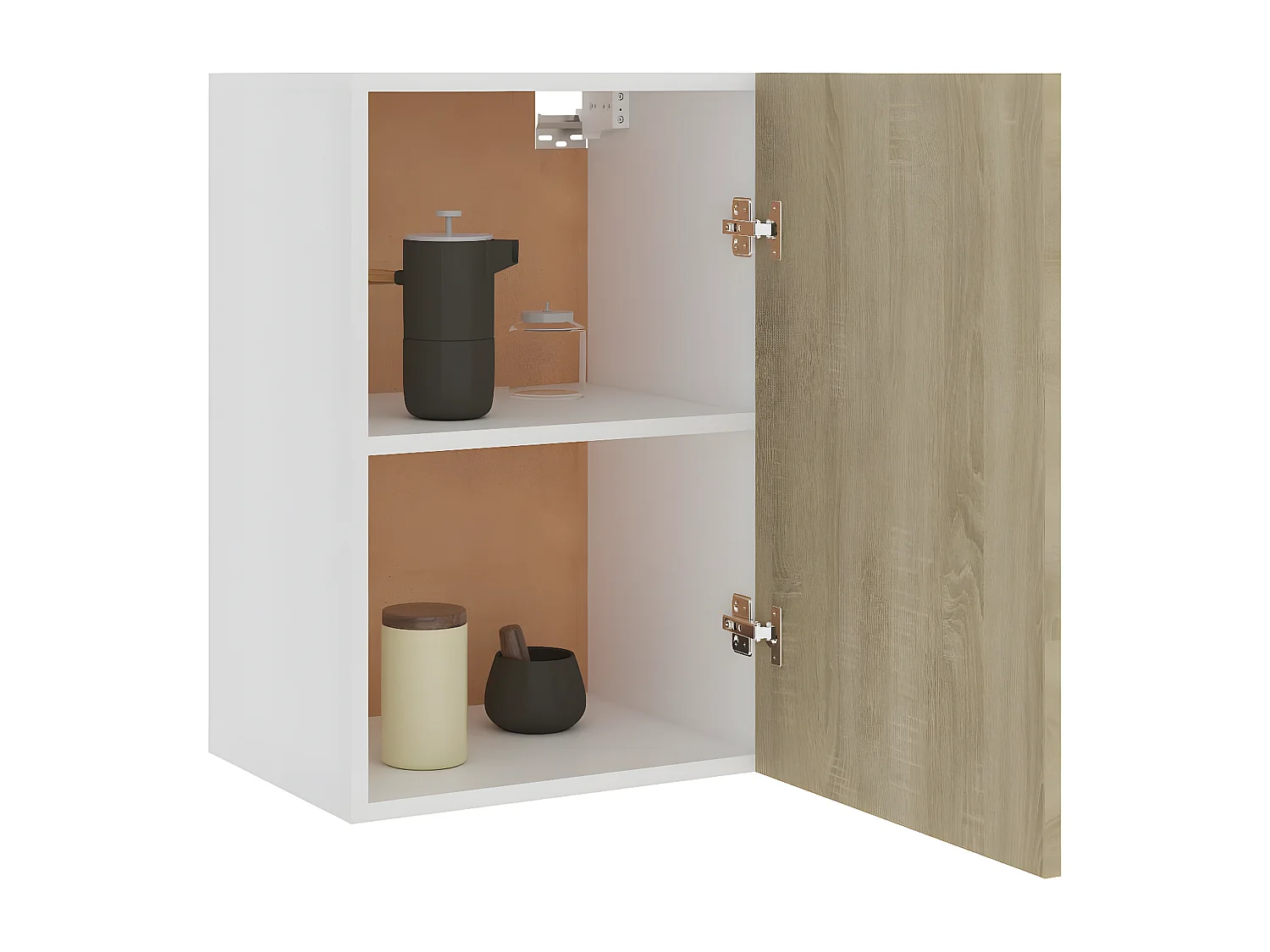 Armario colgante cocina madera ingeniería roble 39,5x31x60 cm ES686181