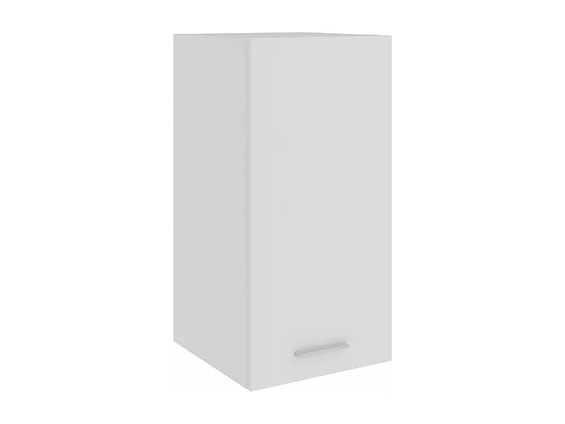 Hangkast 29,5x31x60 cm bewerkt hout wit BE131939