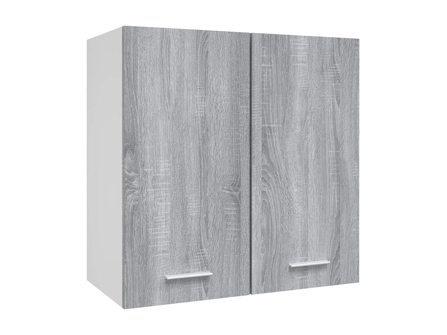 Armoire suspendue Sonoma gris 60x31x60 cm Bois d'ingénierie FR76681