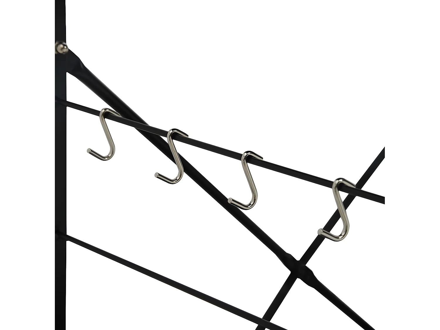 Armario para microondas madera ingeniería negro 60x39,6x123 cm ES975391