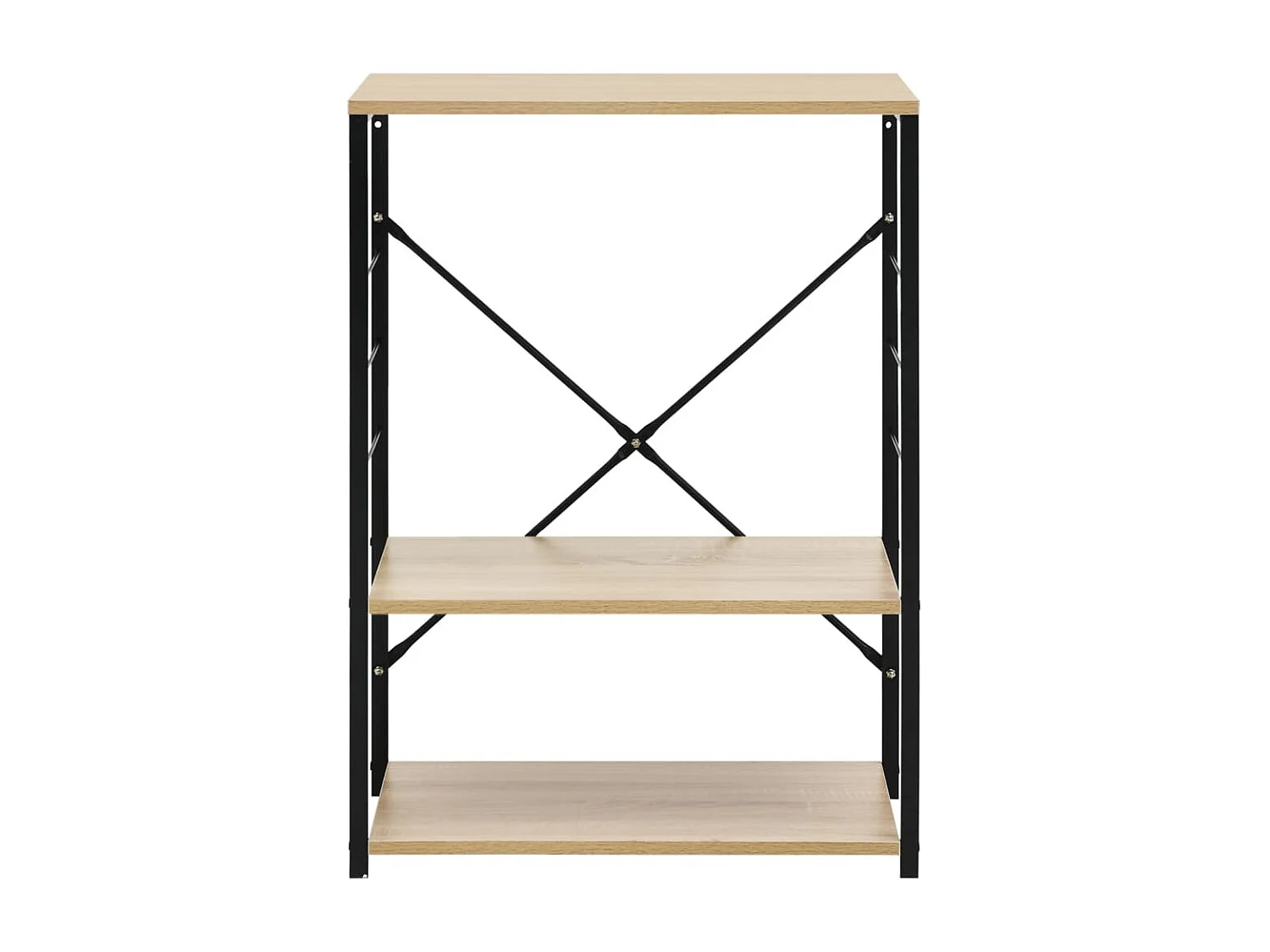 Armario microondas madera ingeniería negro roble 60x39,6x79,5cm ES765187