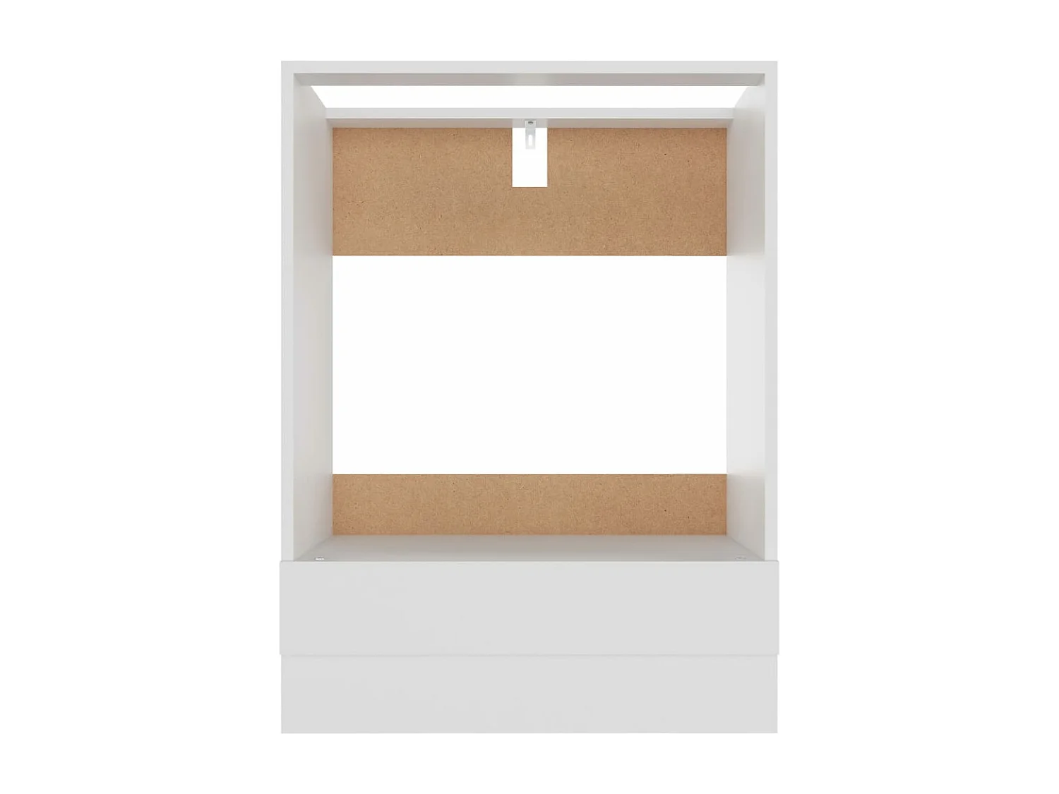 Armoire à four Blanc 60x46x81,5 cm Bois d’ingénierie FR25126