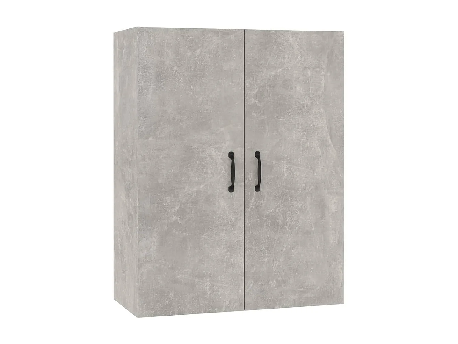 Armoire suspendue Gris béton 69,5x34x90 cm Bois d'ingénierie FR30037