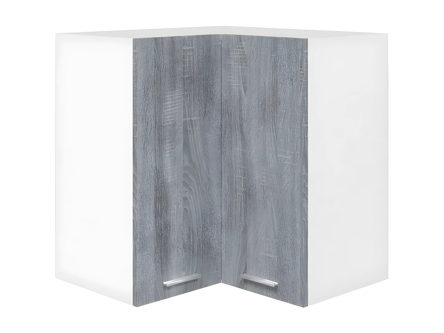 Armario colgante de esquina madera de ingeniería gris sonoma ES701465