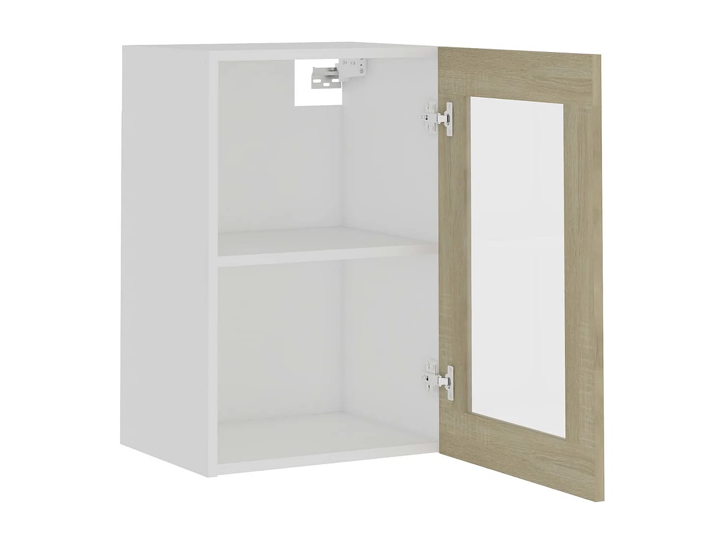 Hangkast 40x31x60 cm bewerkt hout sonoma eikenkleurig BE888935