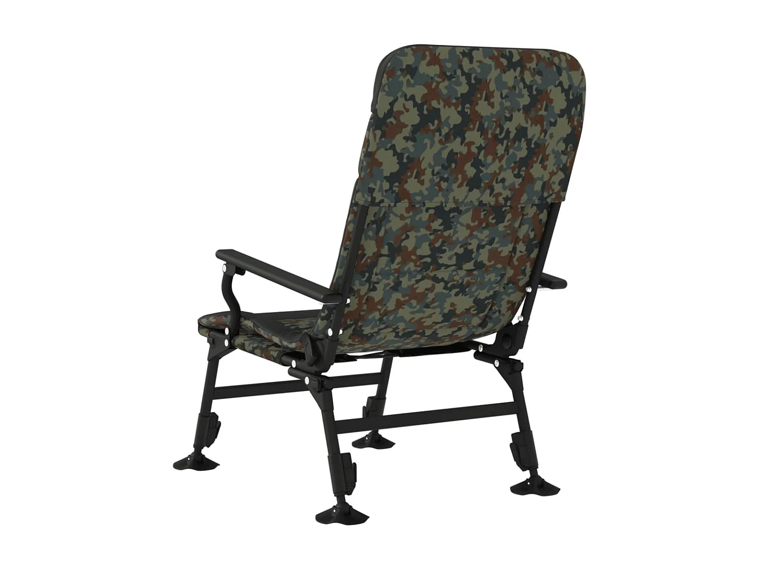 Chaise de pêche avec accoudoir pliable camouflage FR28214