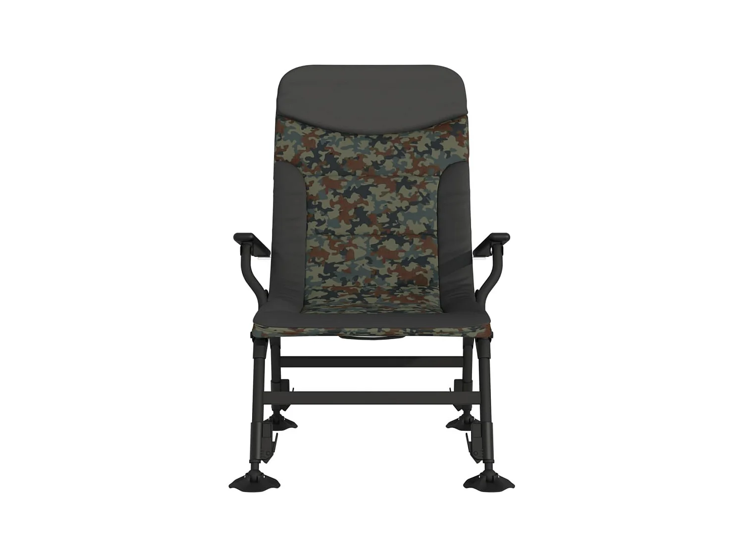 Chaise de pêche avec accoudoir pliable camouflage FR28214