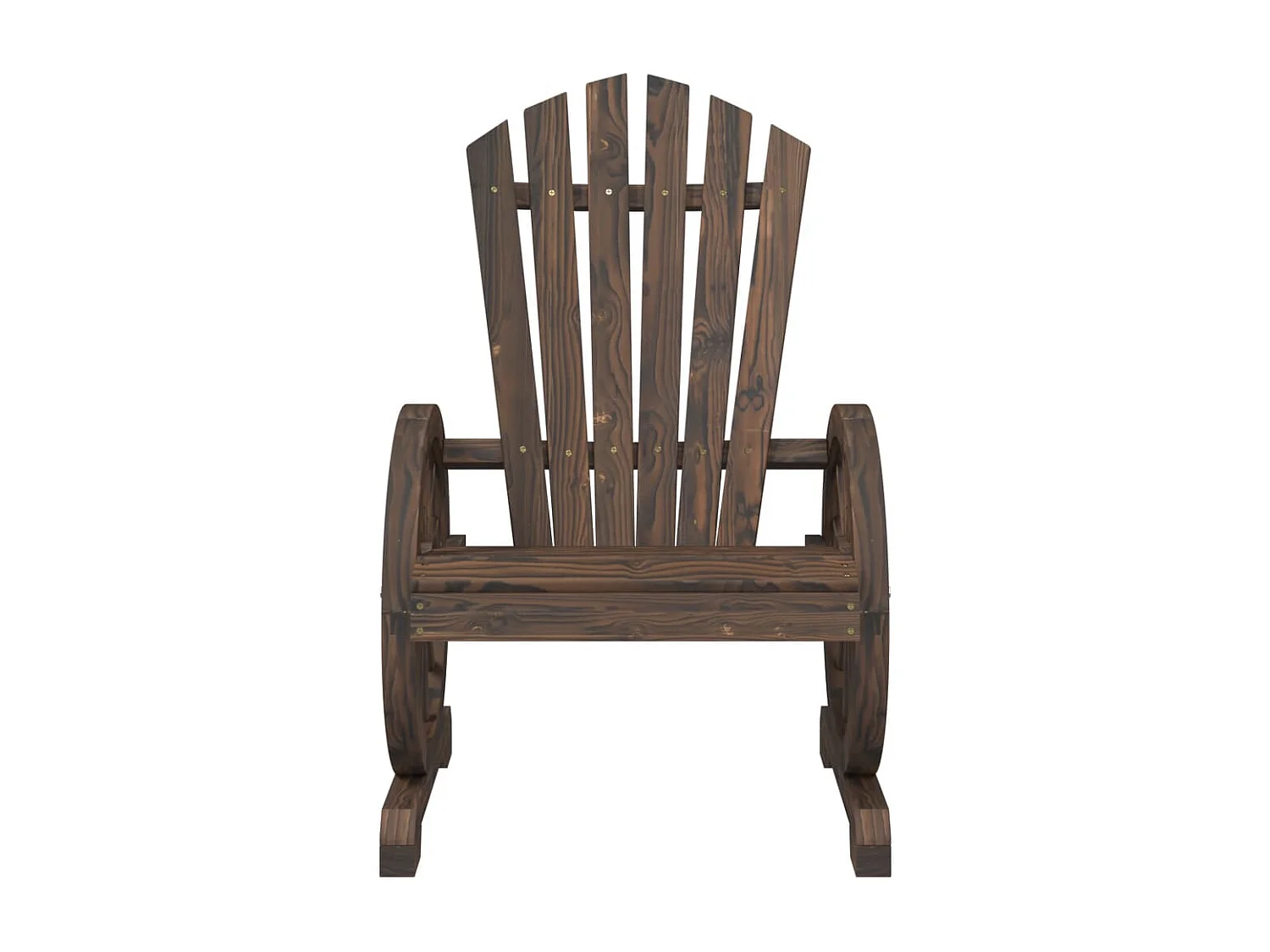 Juego de 2 Sillones de jardín Adirondack madera maciza de abeto ES958346