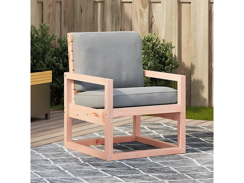 Chaise de jardin 57,5x63x76 cm bois massif de douglas FR28812