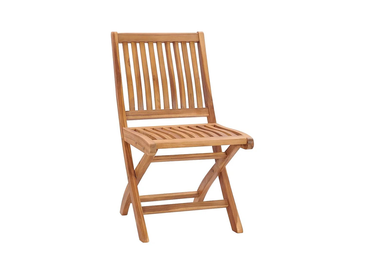 Lot de 2 Chaises de jardin avec coussins noir Bois de teck massif FR26398