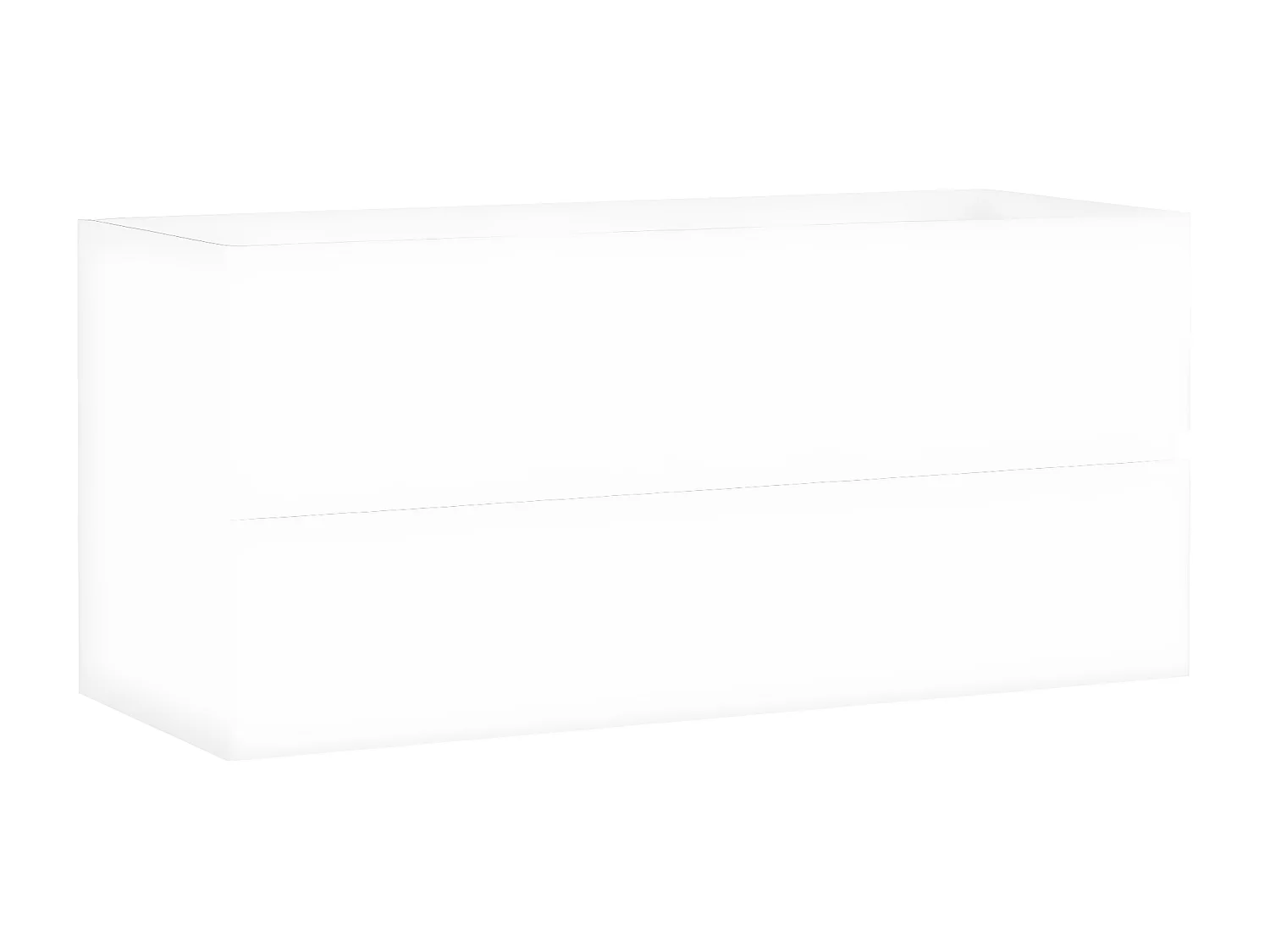 Mueble con lavabo madera de ingeniería blanco ES370934