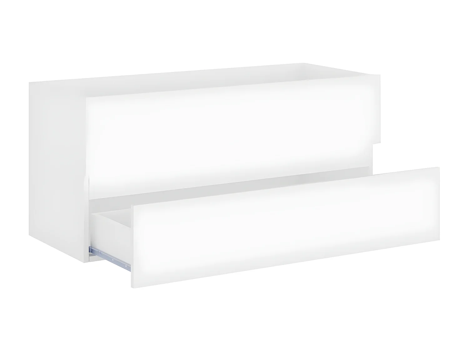 Mueble con lavabo madera de ingeniería blanco ES370934