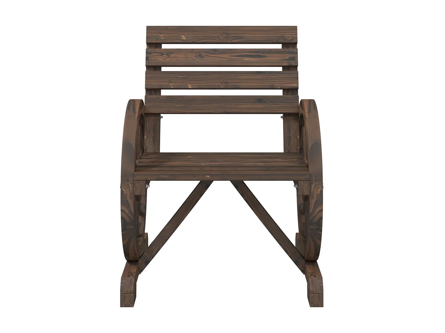 Chaises de jardin Bois de sapin massif FR58931