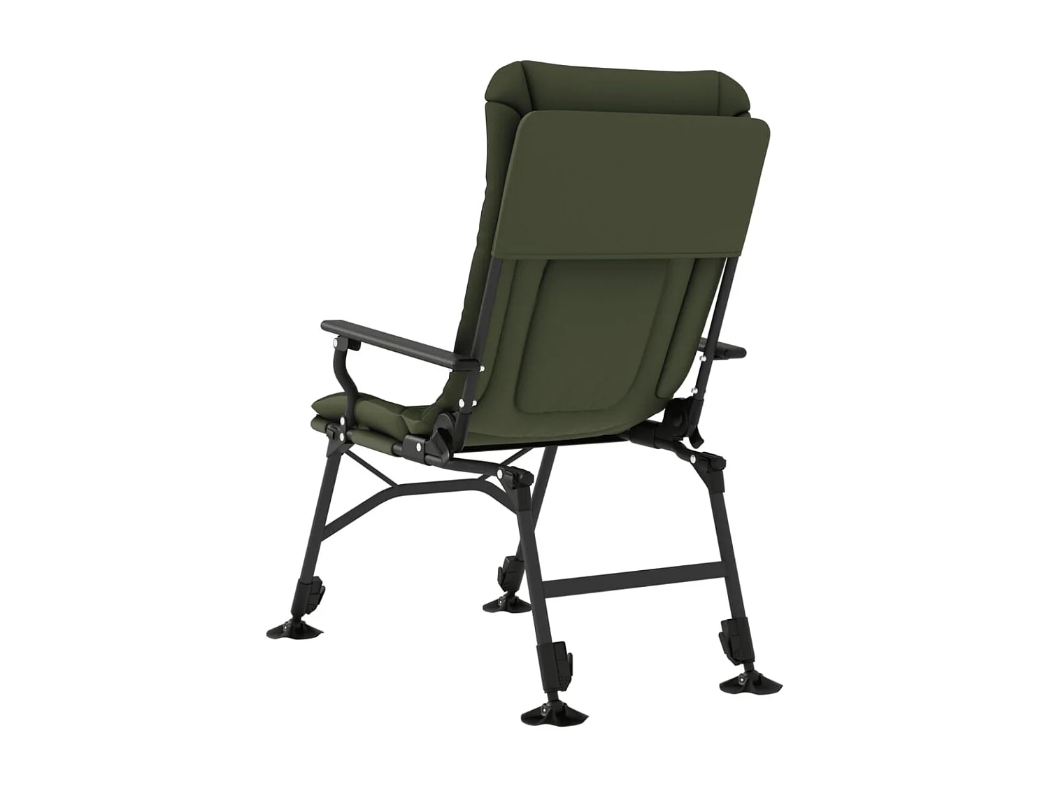 Chaise de pêche avec accoudoir pliable vert FR81897