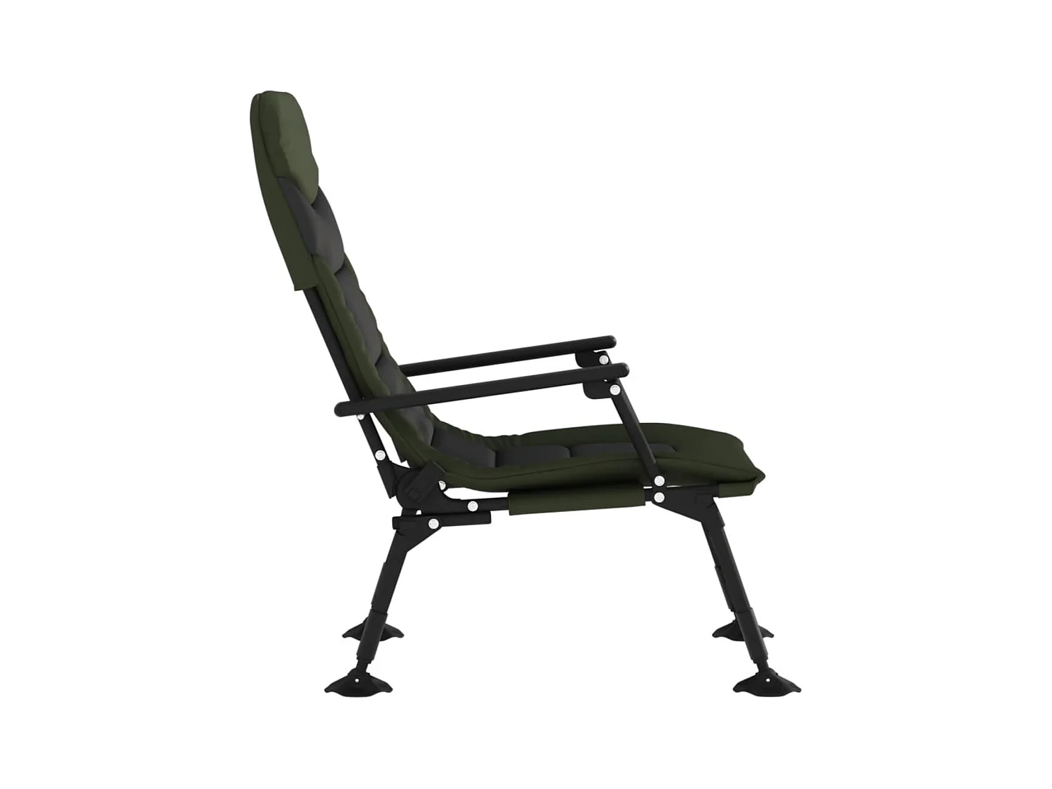 Chaise de pêche avec accoudoir pliable vert FR81290