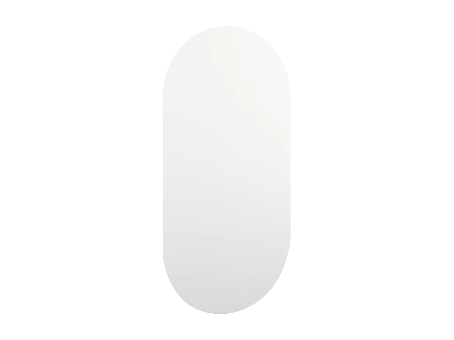 Miroir avec éclairage LED 40x20 cm Verre Ovale FR47940