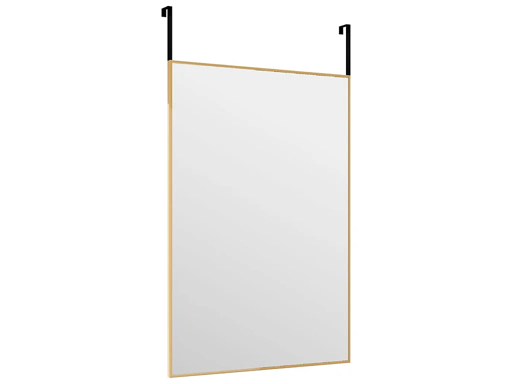 Miroir de porte Doré 40x60 cm Verre et aluminium FR74648