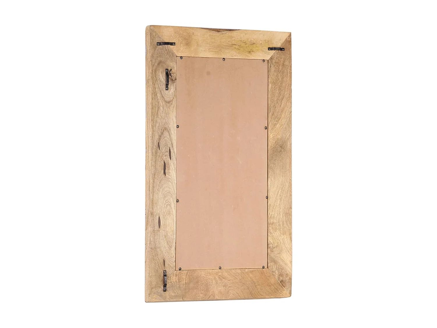 Miroir sculpté à la main 80x50x2,5 cm bois de manguier solide FR35752