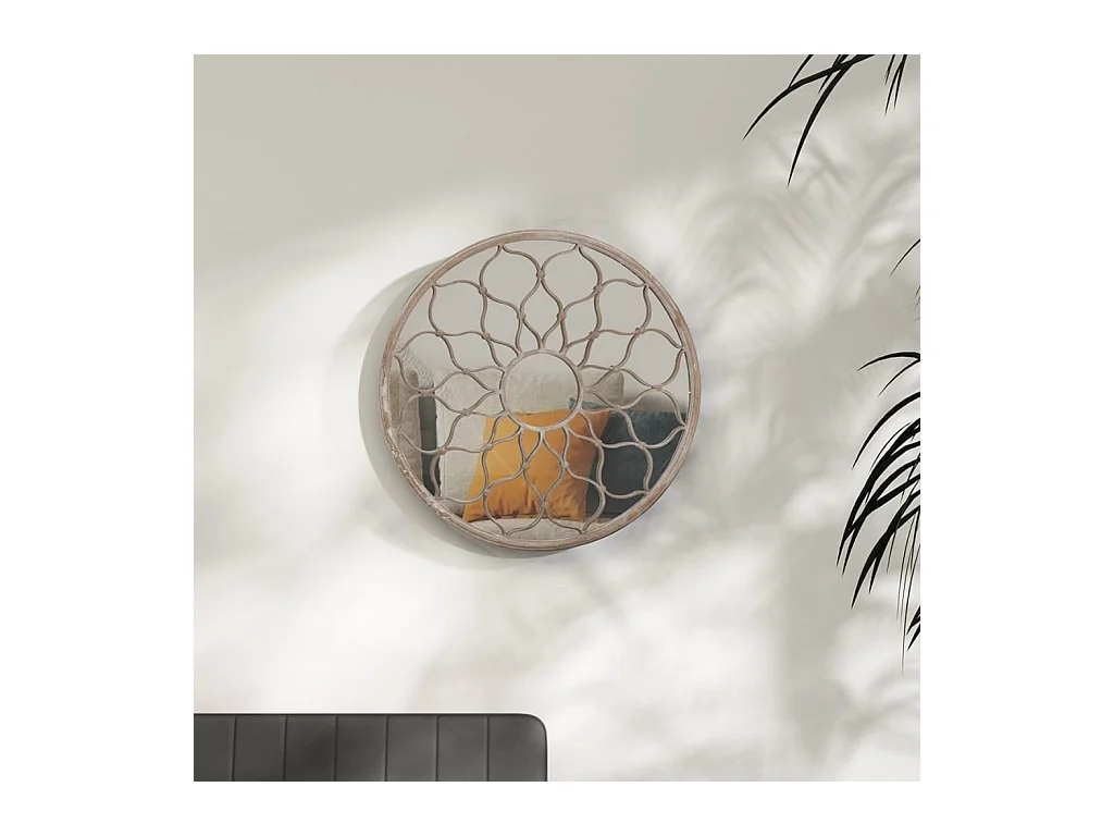 Miroir Sable 40x3 cm Fer pour utilisation à l'intérieur FR20559
