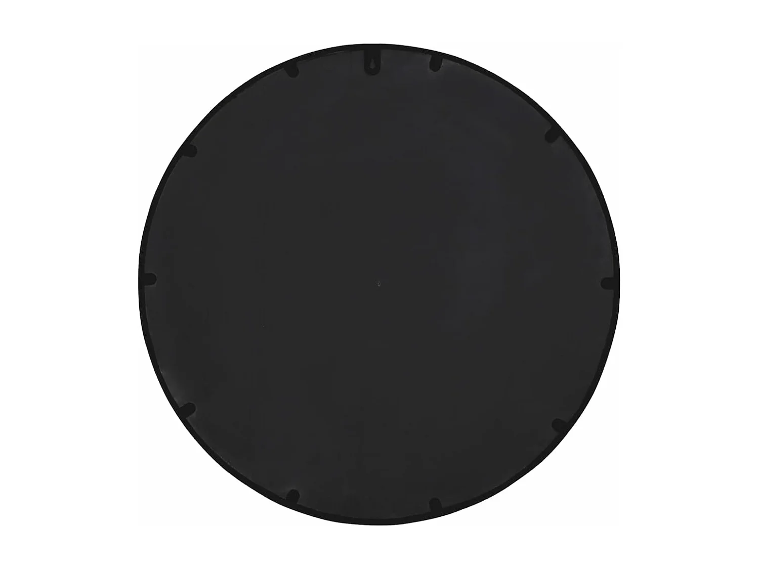 Miroir Noir 40x4 cm Fer pour utilisation à l'intérieur FR28974