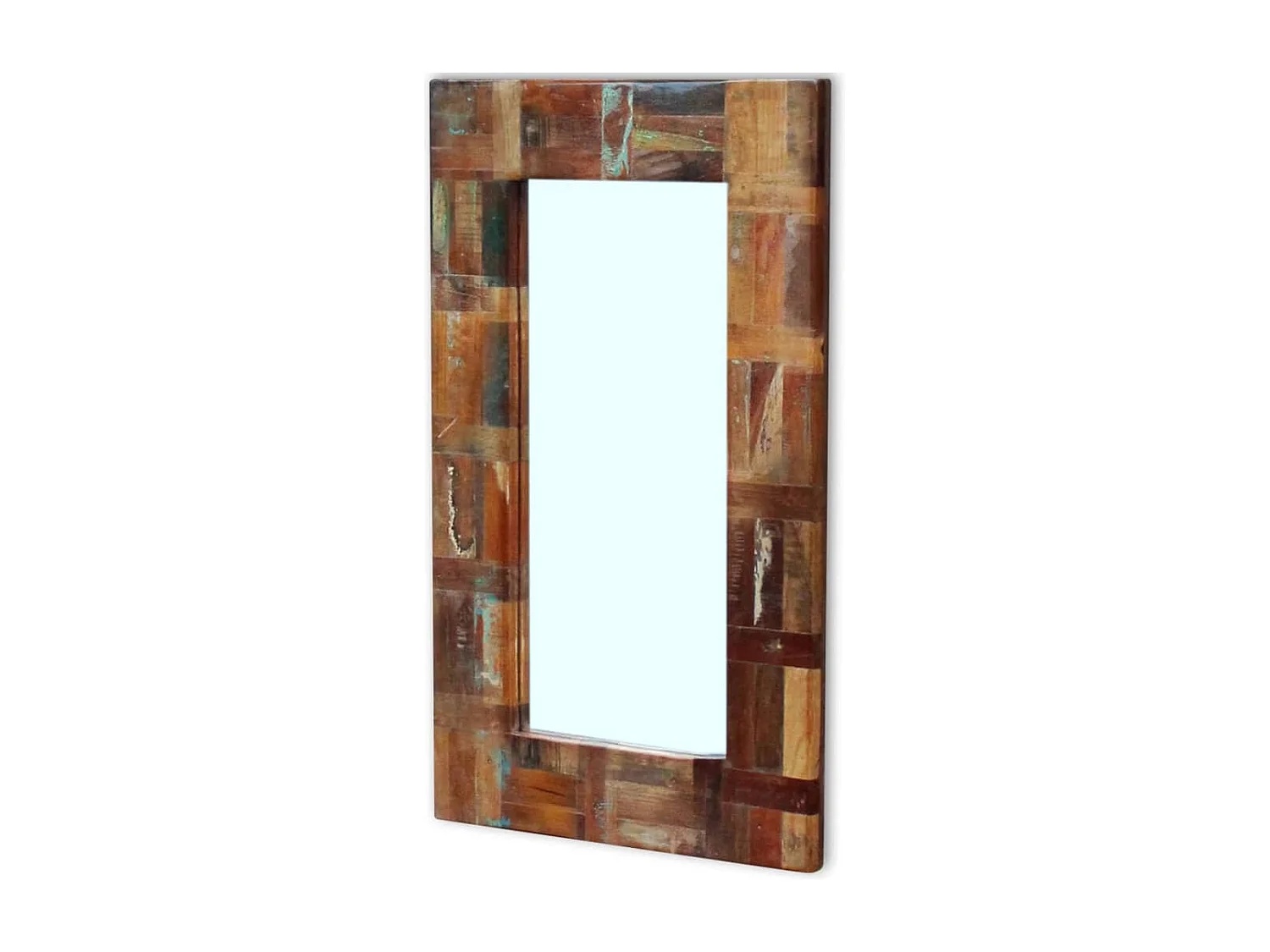 Miroir Bois de récupération massif 80x50 cm FR30269