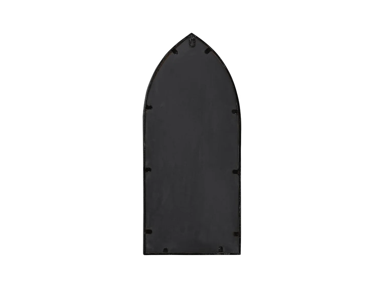 Spiegel 70x30 cm ijzer zwart BE895222