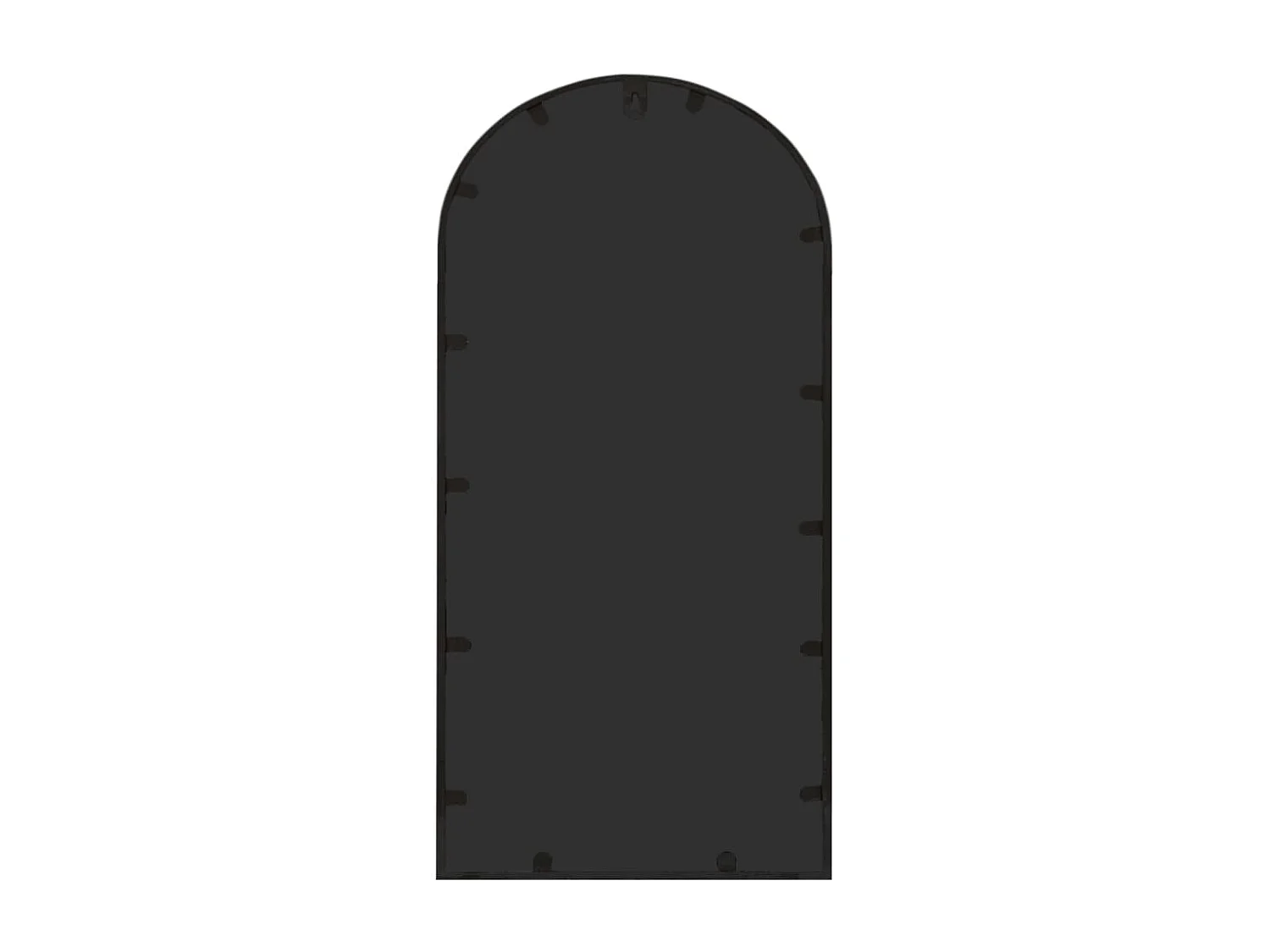 Miroir Noir 70x30 cm Fer pour utilisation à l'intérieur FR90782