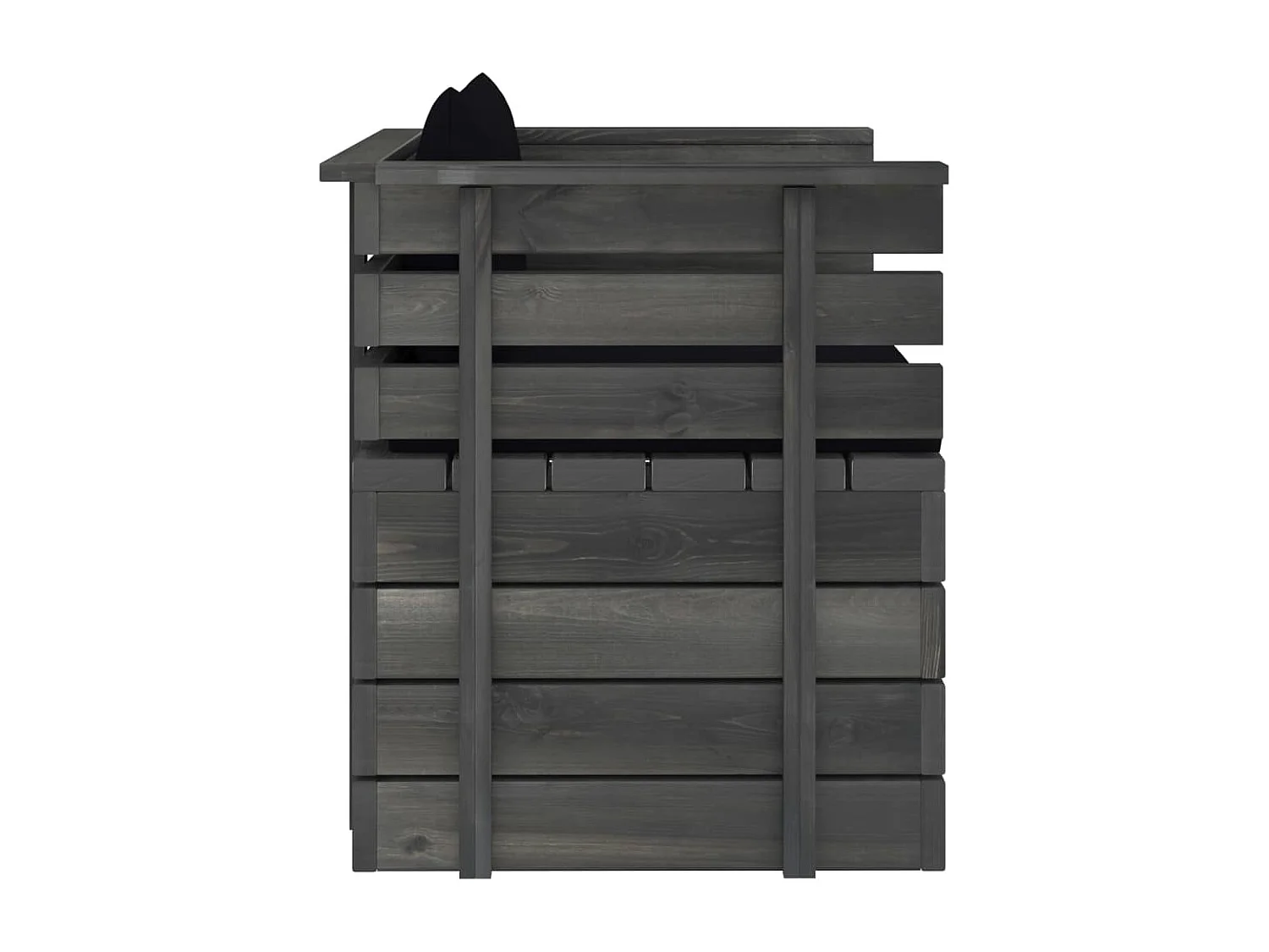 Fauteuil de jardin avec coussins Bois de pin FR37512