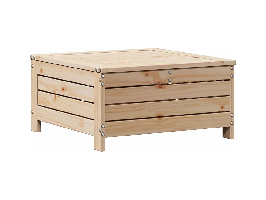 Salon de jardin 3 pcs avec coussins Bois de pin massif FR18180