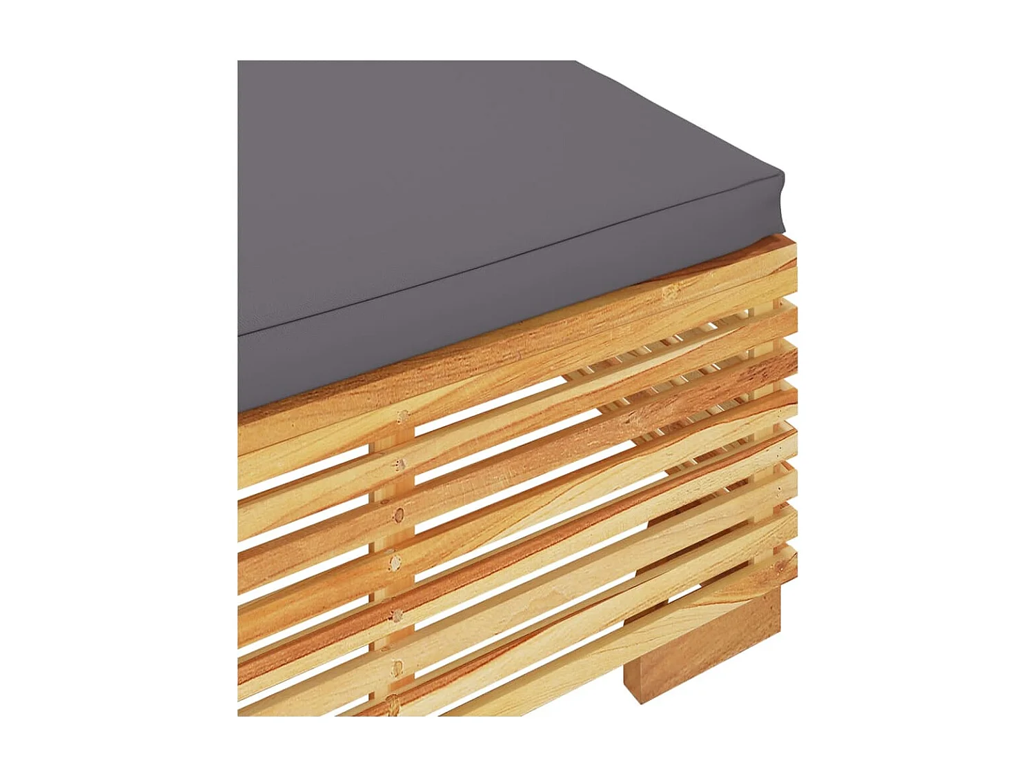 Salon de jardin 2 pcs Bois de teck massif FR98905