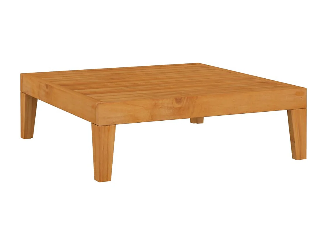 Salon de jardin 2 pcs avec coussins Bois d'acacia solide FR79368