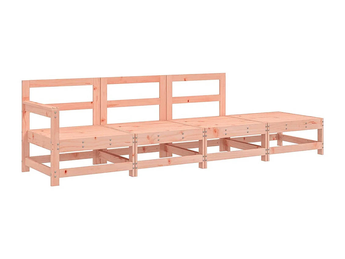 Salon de jardin 4 pcs bois massif douglas FR50918