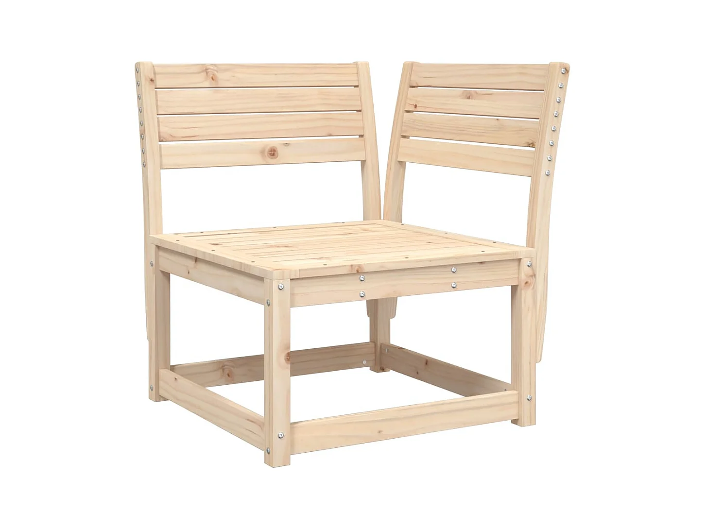 Salon de jardin 6 pcs bois de pin massif FR74883