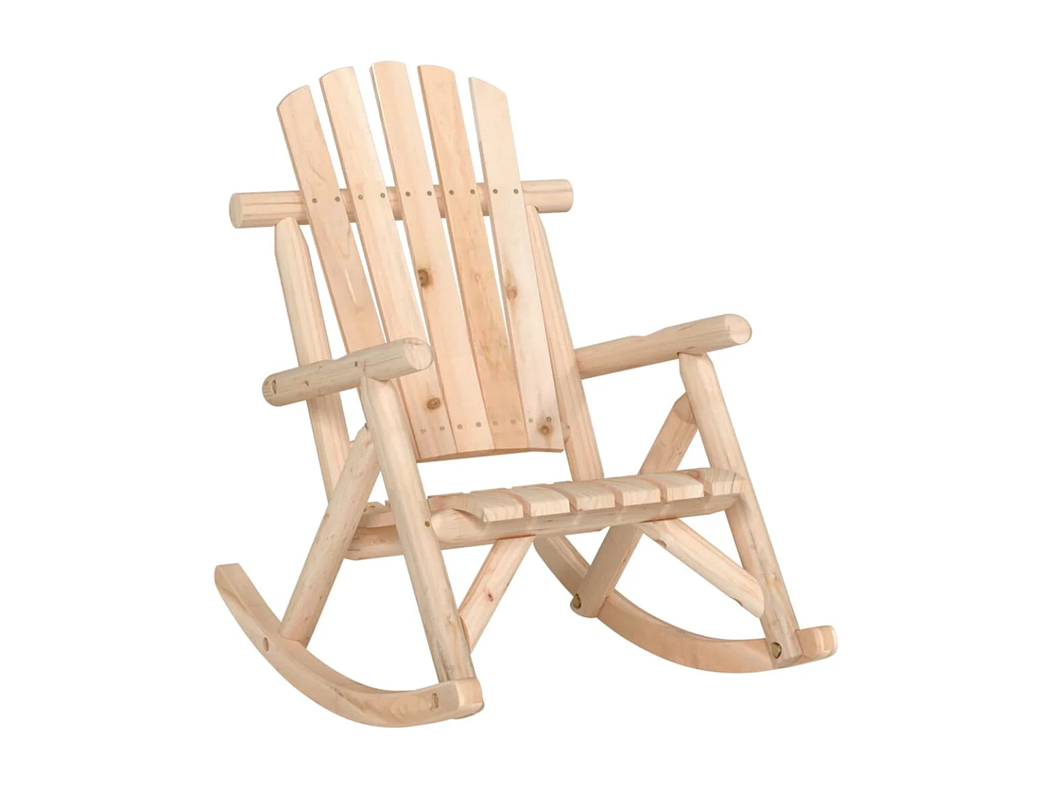 Ensemble de salon de jardin 3 pcs bois massif d'épicéa FR60168