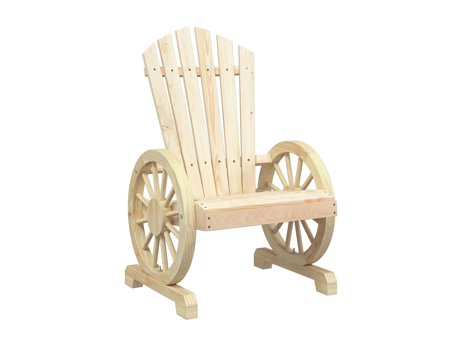 Salon de jardin 3 pcs bois de sapin massif FR38990