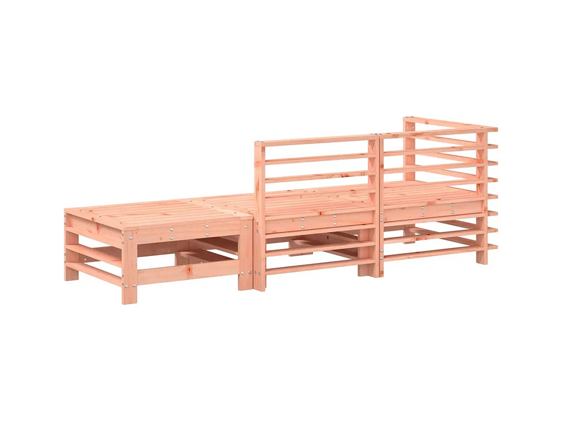 Salon de jardin 3 pcs bois massif douglas FR40220
