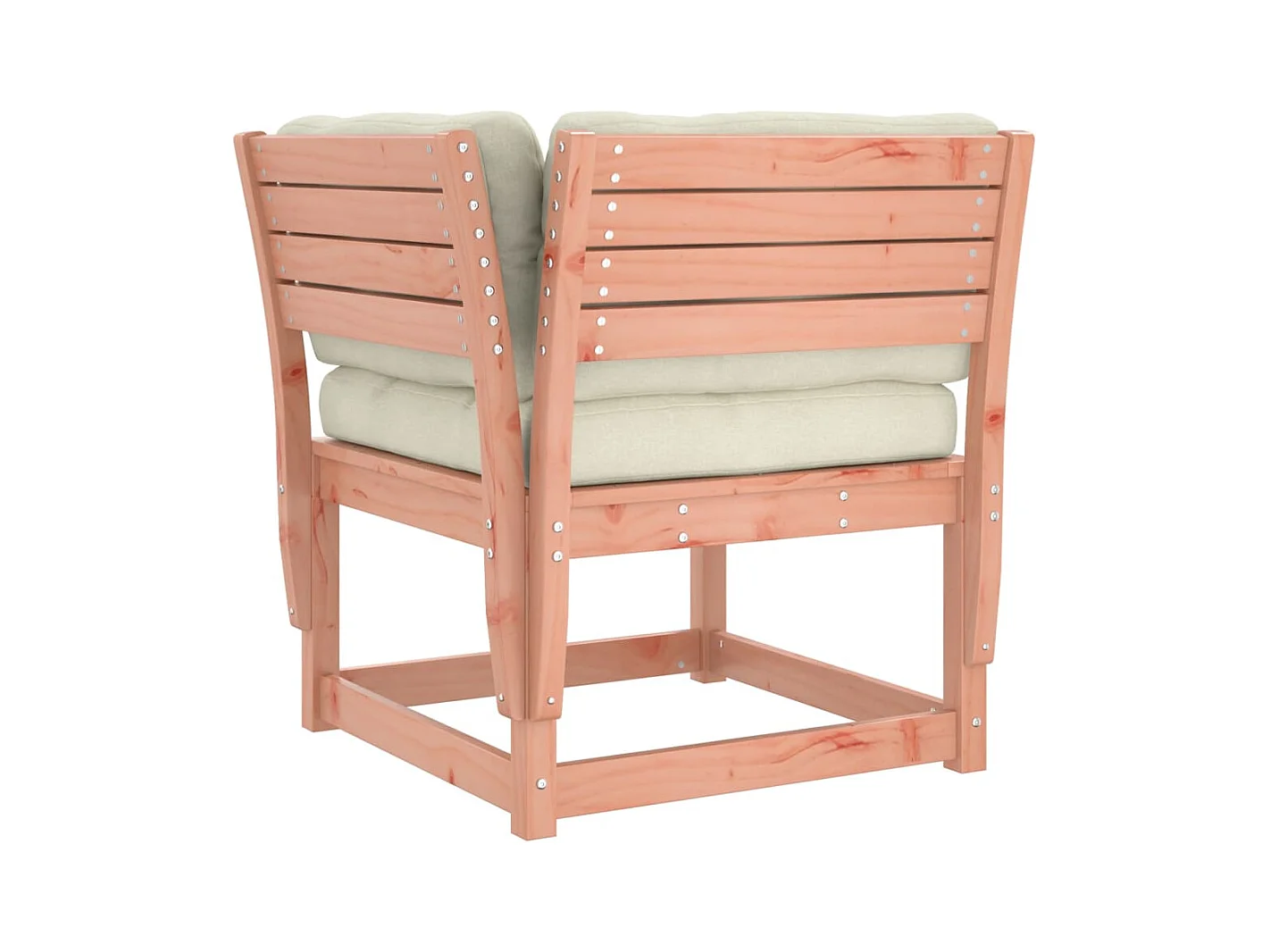 Salon de jardin 4 pcs avec coussins bois massif douglas FR61231