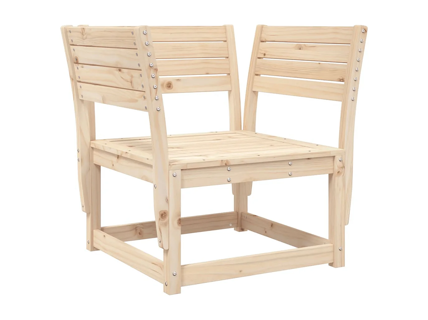 Salon de jardin 5 pcs bois de pin massif FR11197