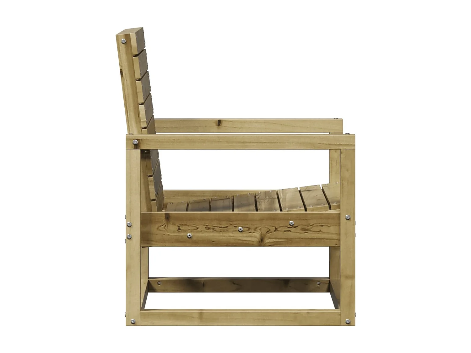 Salon de jardin 3 pcs bois de pin imprégné FR22521