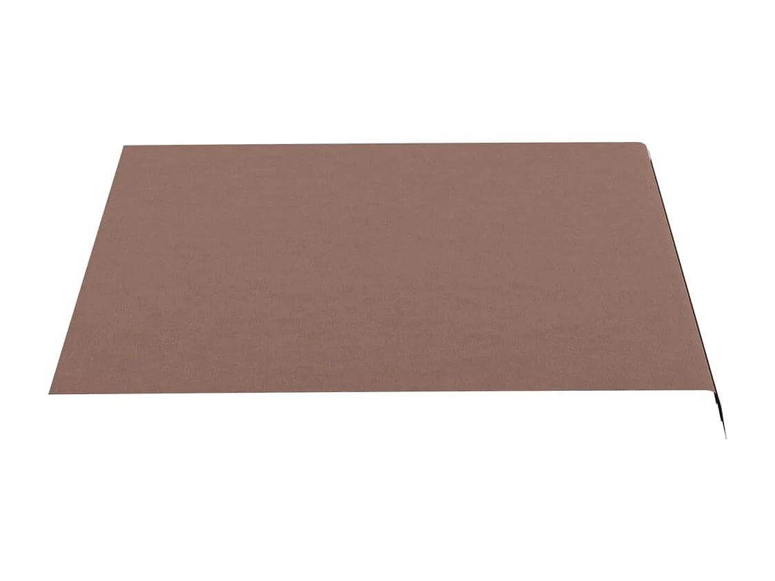 Tissu de remplacement pour auvent Marron 3x2,5 m FR68751