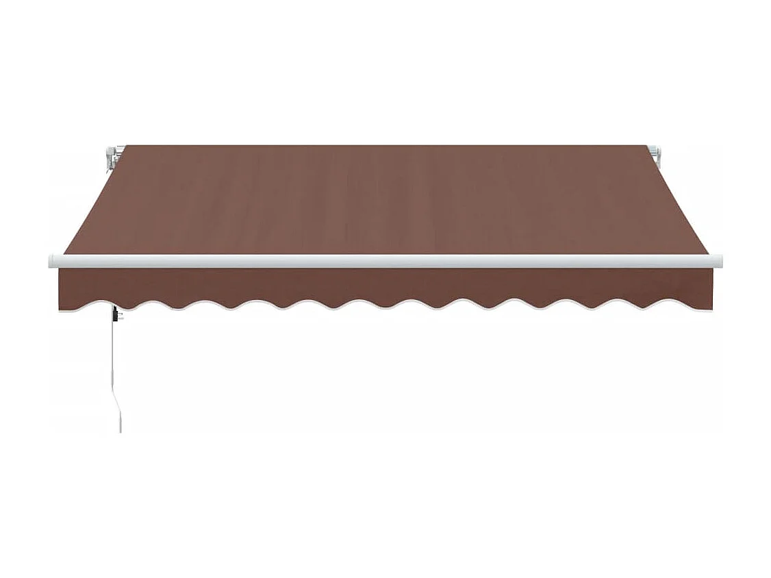 Toldo retráctil automático burdeos 300x250 cm ES900067