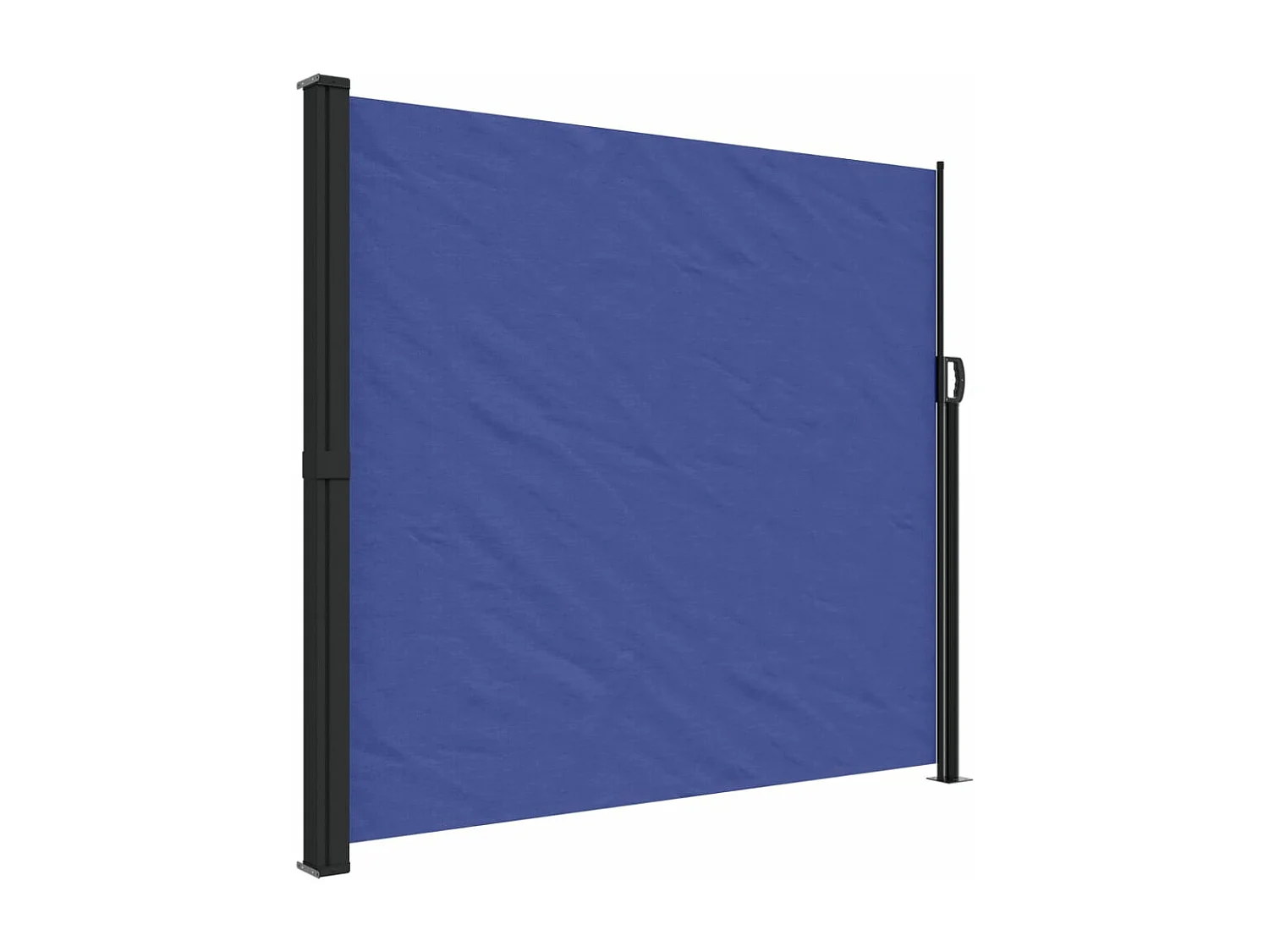 Auvent latéral rétractable bleu 180x600 cm FR29325