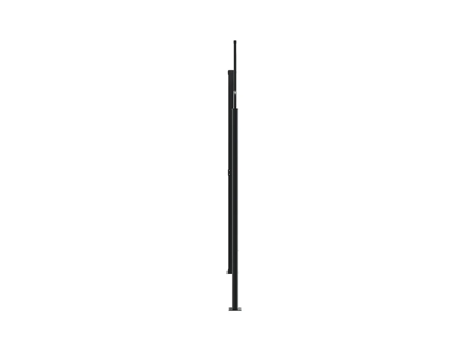 Auvent latéral rétractable bleu 220x1000 cm FR78116