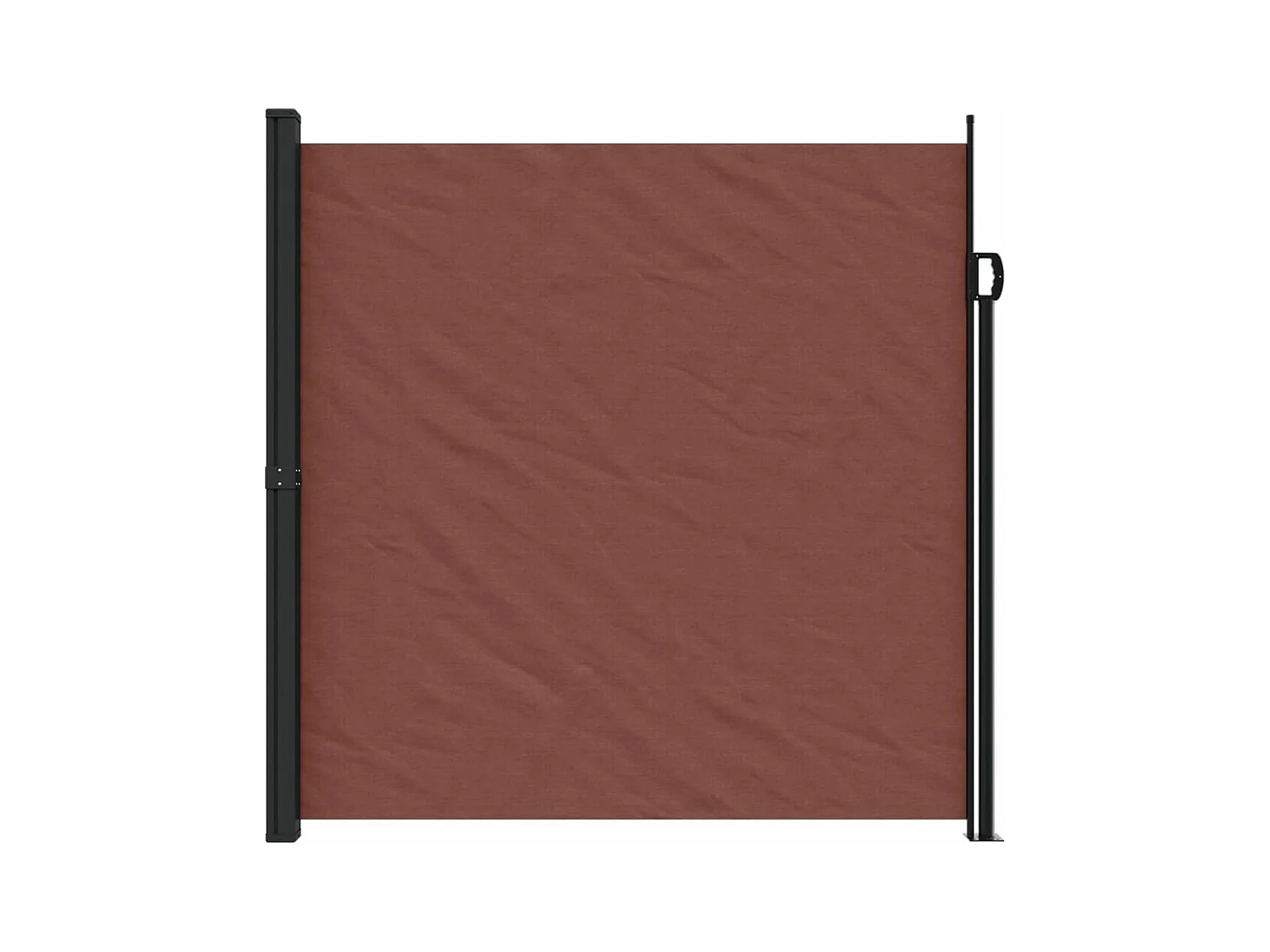 Auvent latéral rétractable marron 200x300 cm FR43071